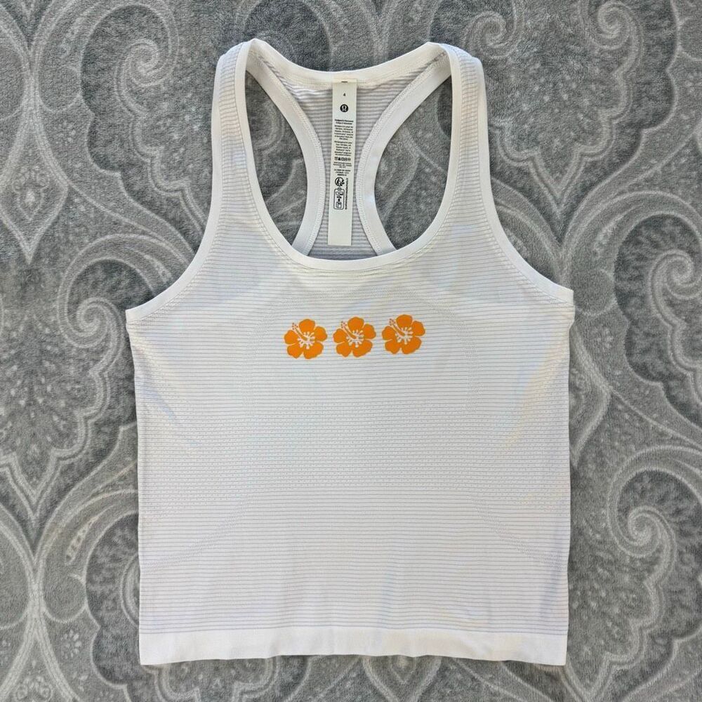Womens RARE Lululemon Hawaii Exclusive Swiftly Tech Racerback Tank Top 2.0 *Race